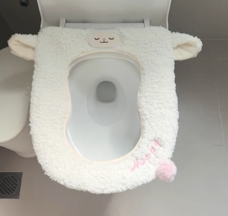 卡通马桶垫葫芦形坐便器垫四季通用魔术贴