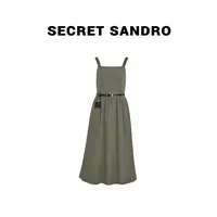 【背带裙】【多娜&Secret Sandro粉丝专享】连衣裙 L55226134N