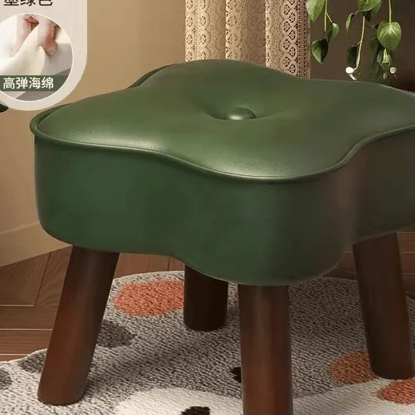 小凳子家用矮凳客厅板凳创意儿童坐墩结实耐用沙发脚凳新中式