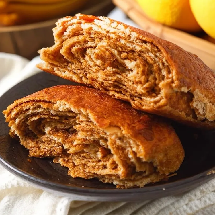 内蒙呼市红糖焙子咸味焙子 胡麻油酥传统糕点早餐独立包装140g