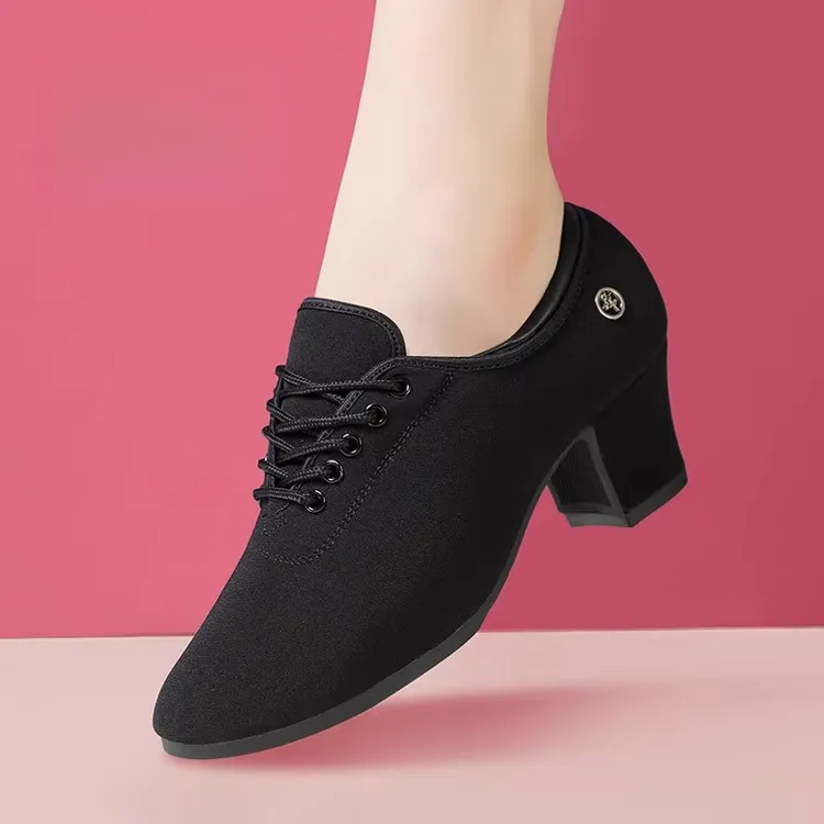 专业高跟交谊舞蹈鞋软底教师2025广场舞新款女款女士广场舞鞋