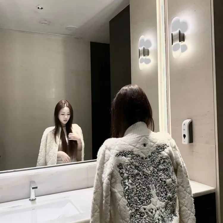 【高定法式重工】蝴蝶花纹刺绣毛衣外套 高级感气质名媛针织开衫