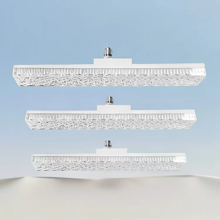 尤登LED长条形灯E27螺口节能灯泡家用高亮水晶灯白光螺口灯泡