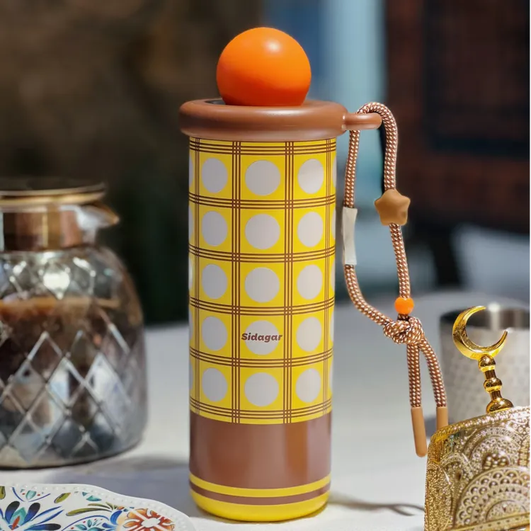 【拍一赠8】世大家星球保温杯学生喝水专用吸管保温儿童水杯大容量