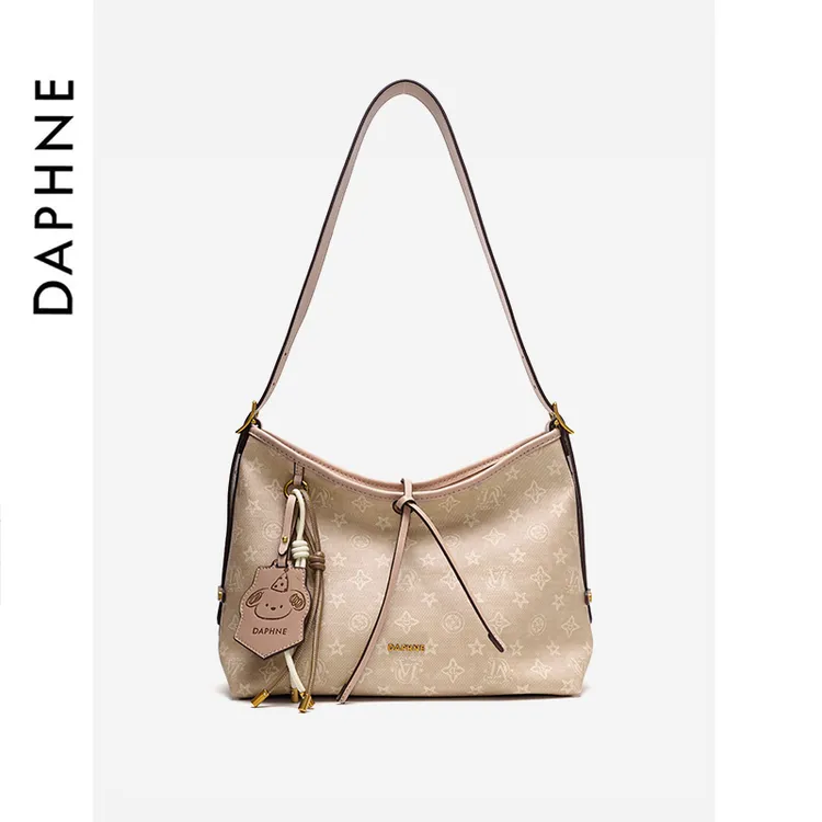 Daphne/达芙妮秋冬氛围感女士包时尚百搭单肩包通勤托特包25086