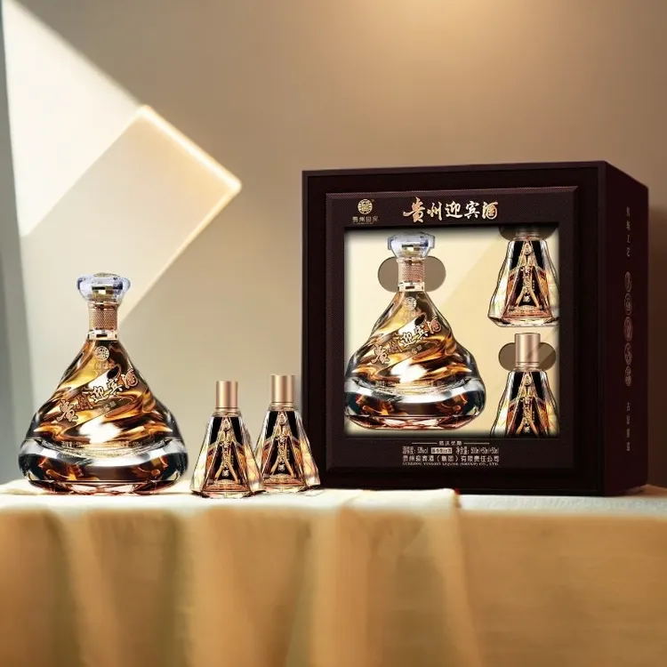 迎宾贵州迎宾酒 甄选优酿 酱香型 白酒 53%Vol600ml