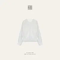 OYBN欧阳贝妮【花千树】微胖大码设计感镂空白沙衬衫上衣1797