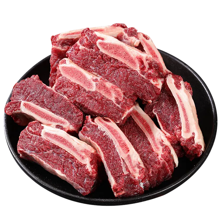 精选源头新鲜牛肋排肉厚鲜嫩2.5kg/袋