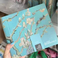 新品蓝色油画本子       