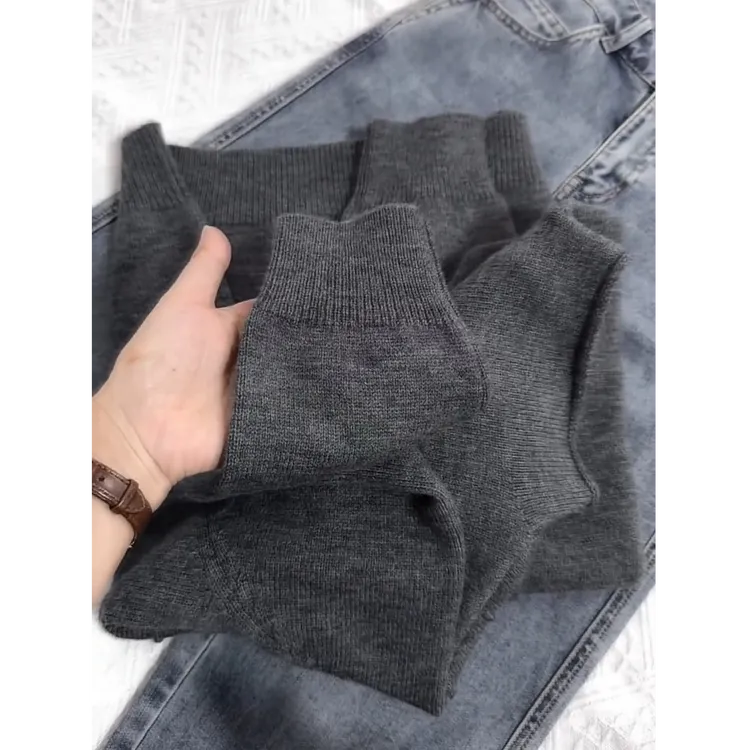 秋冬流行时尚爆款穿搭休闲2025新款慵懒风宽松减龄百搭软糯针织衫