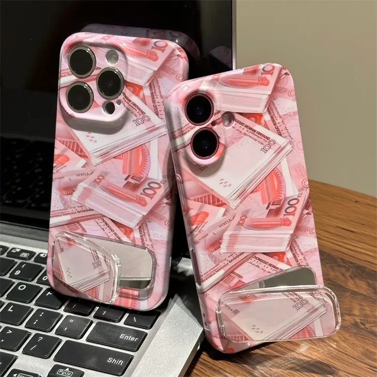 粉钱多多适用苹果菲林手机壳华为vivo小米oppo荣耀全包防摔保护套