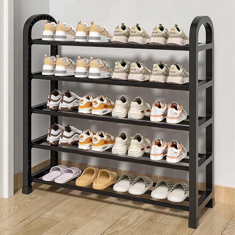 简易鞋架子家用门口经济型宿舍室内多层防尘鞋子收纳鞋柜出租屋用