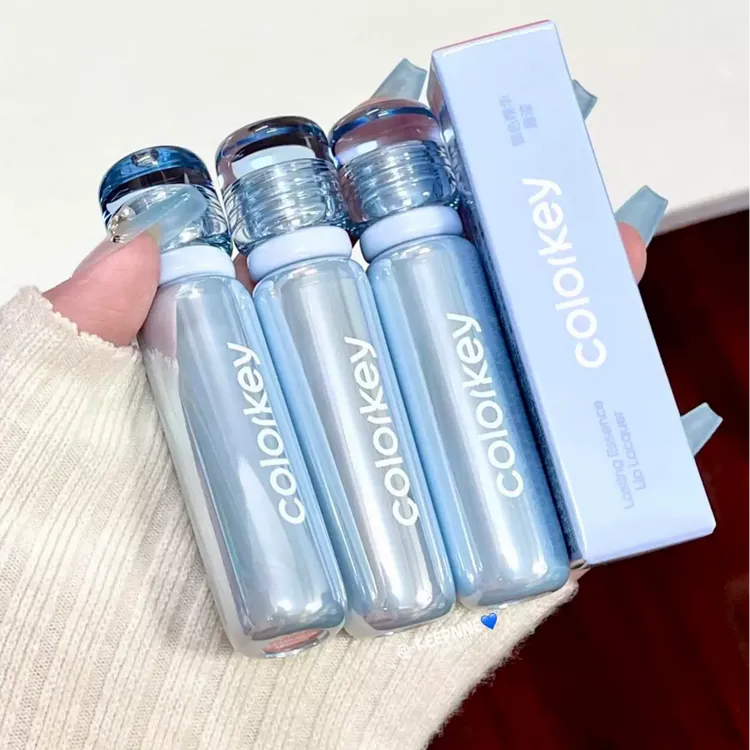 colorkey/珂拉琪小冰钻唇漆唇釉精华玻璃唇不易沾杯镜面水光口红