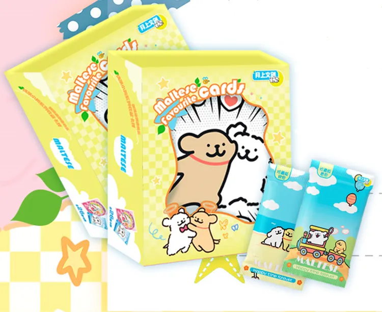 【吃吃】月上文创 线条小狗 卡牌盲盒（默认代拆）