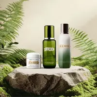 LA MER/海蓝之谜修护精粹水与精萃乳及经典面霜组合礼袋包装