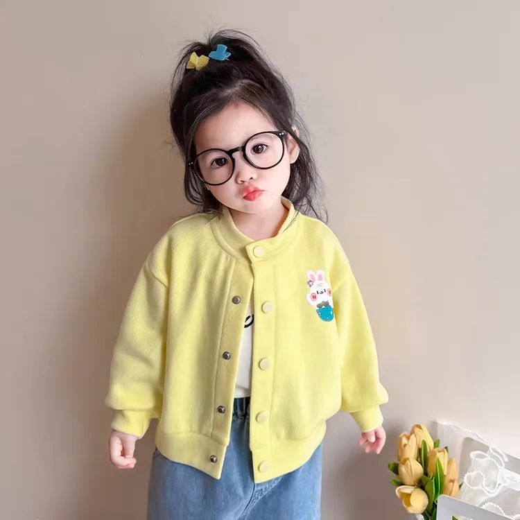婴儿洋气可爱春季春秋季新款外套开衫儿童外套外套女儿童外穿