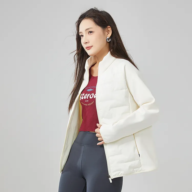 （女款）早秋运动户外修身小立领羊毛外套 2585