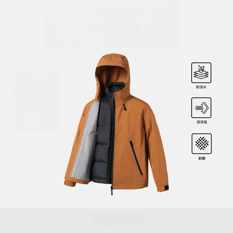 NYTAIYIUGOO/楠乙真两件机能夹男士休闲轻奢时尚潮流夹克5019