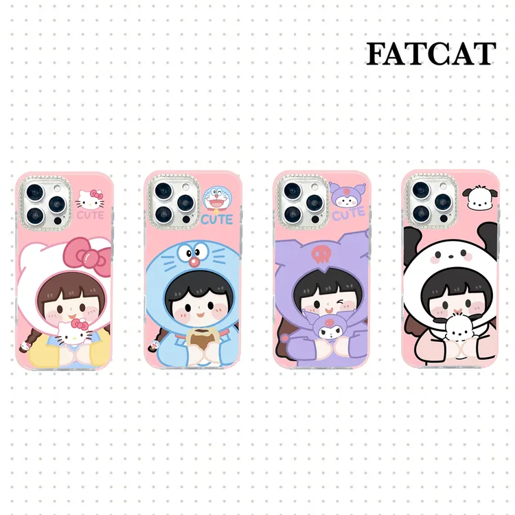 FATCAT | 趣味卡通创意手机壳 适用苹果 Iphone16/15/14/13系列