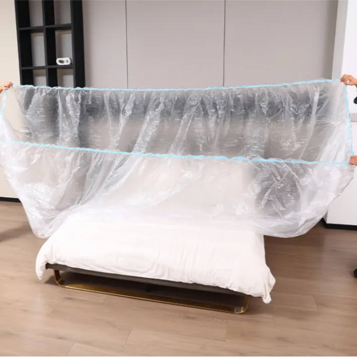 一次性松紧防尘床罩加大沙发家具保护罩装修塑料保护膜防尘膜宿舍