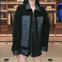 【绘尚D10黛仪3081】美式秋冬休闲百搭情侣款个性外套W253081
