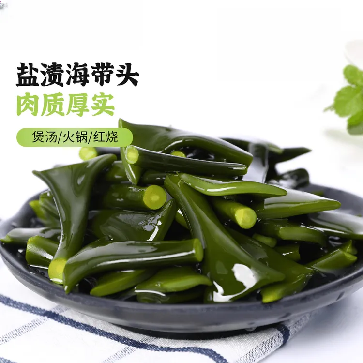 【鲜嫩可口】新鲜海带头加厚盐渍海带头根特厚非干货煲汤鲜美.