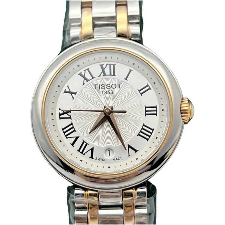 99新 Tissot/天梭 小美人/臻耀/女士石英白盘/T126/公价3900/26MM