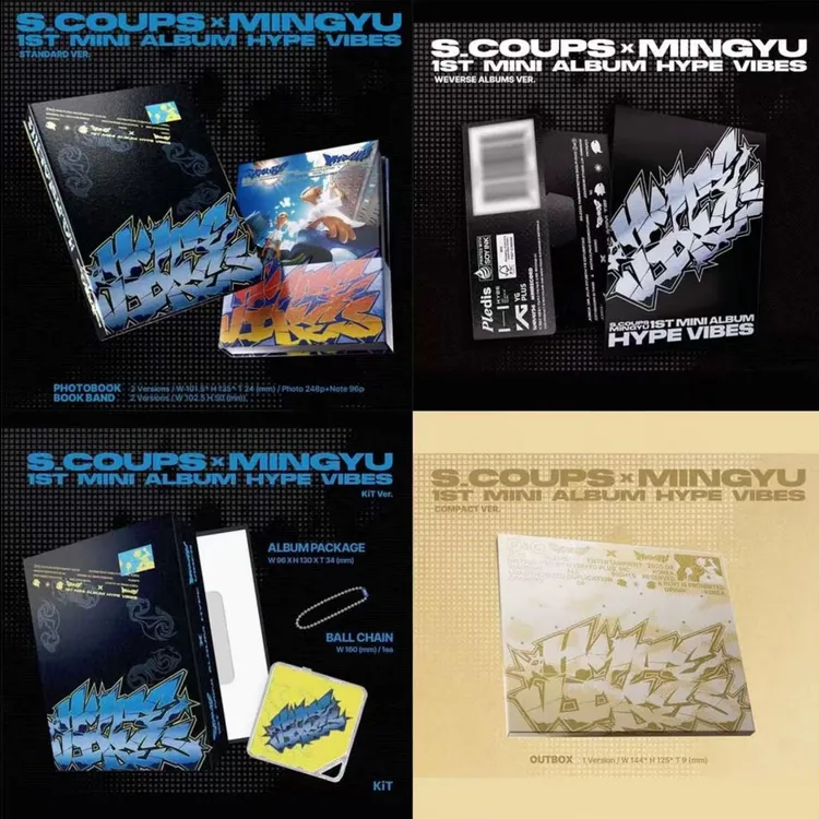 C&M 次19小分队《HYPE VIBES》正品 19小分队新专 19小分队专辑 SVT