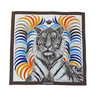 99新 Hermes/爱马仕 爱马仕丝巾     90✖90
