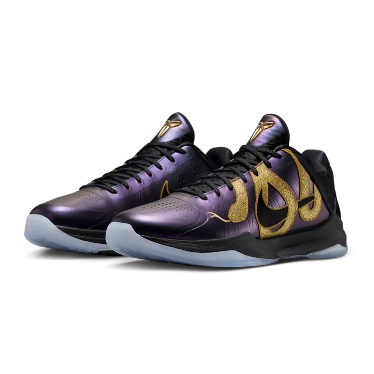 NIKE Kobe V Protro 低帮篮球鞋 紫金 IB4481-500