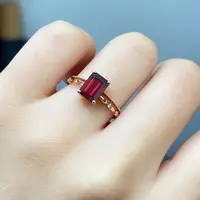 4000稀有红钻750黄金18k白金镶嵌钻石戒指