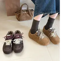 可可浓巧~ 德训鞋女新款厚底增高阿甘鞋运动休闲鞋女9966/A6