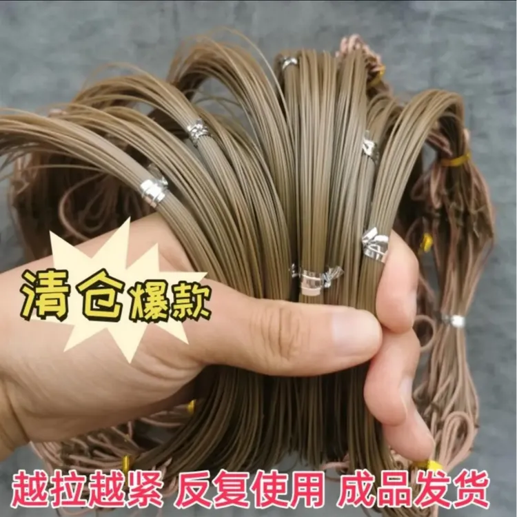家用 养殖手工编织 鱼线 线圈 户外加粗 枯草色 鱼线绳子