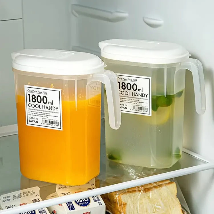 日式冰箱冷水壶家用凉水杯大容量耐高温储水夏饮料桶冷泡壶凉水壶