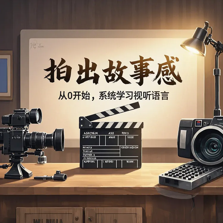 拍出故事感：22节课系统学习视听语言