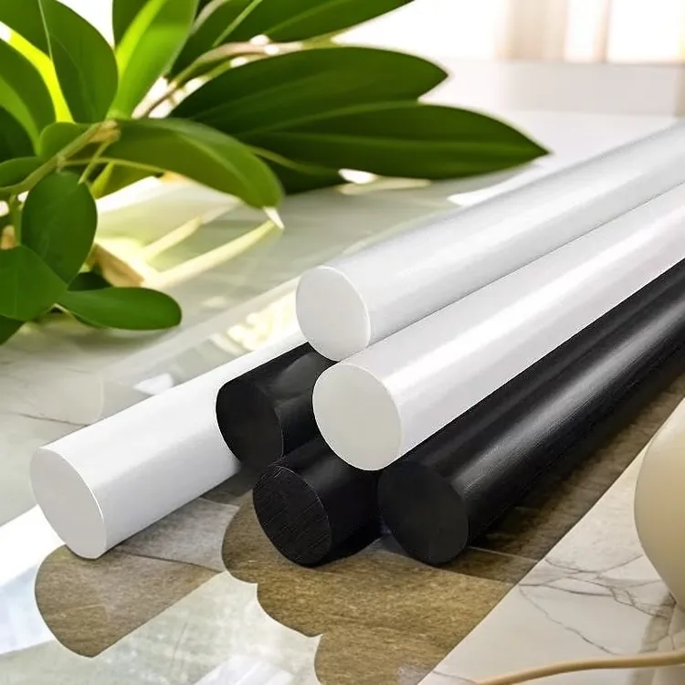 POM棒材聚甲醛棒 POM棒材 黑白色塑钢棒 全新料赛钢棒工程塑料棒