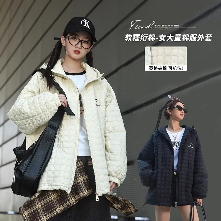 【杜邦棉~】女童外套2025秋冬款女大童棉服初中生儿童夹棉上衣