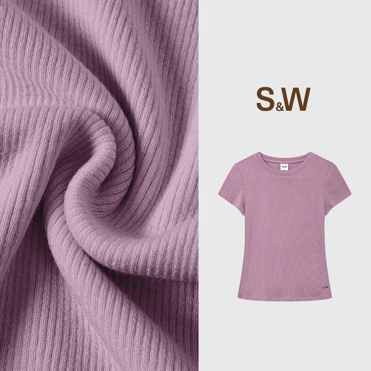 【清仓】SW速惟圆领短袖透气简约休闲百搭短袖4386