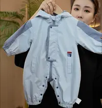 秋新款儿童秋冬连体衣季新生儿宝宝衣服男女外出服哈衣洋气爬爬服