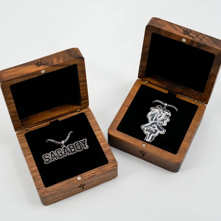 「SAGA」2025年春夏新款 板命 sagaboy 滑板925银质项链