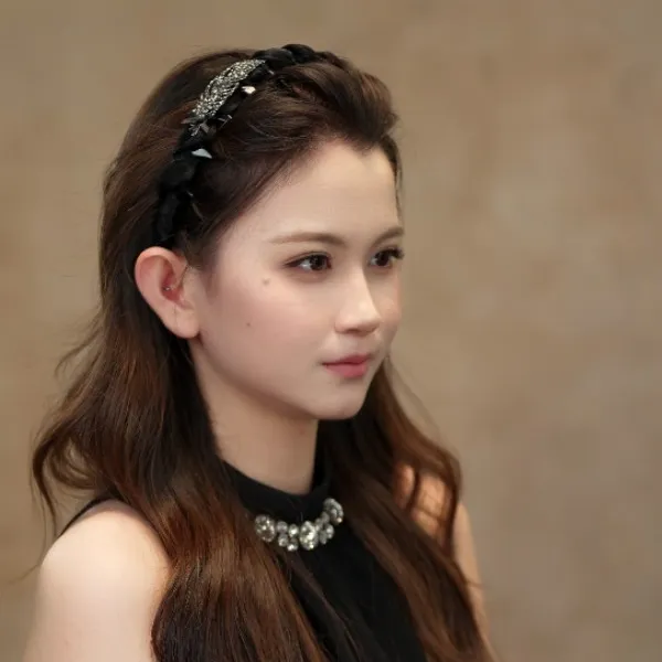 【小鱼专属】【金枝玉叶】轻奢洋气满钻树叶波浪发箍女XY2622