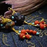 SJ【一九珠宝】S925银包浆葫芦吊坠-卡16mm-多样性发一件  YJ2216-1