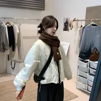 【芳龄F.LING】乘风 简约棒球服夹克棉服休闲百搭FL01165