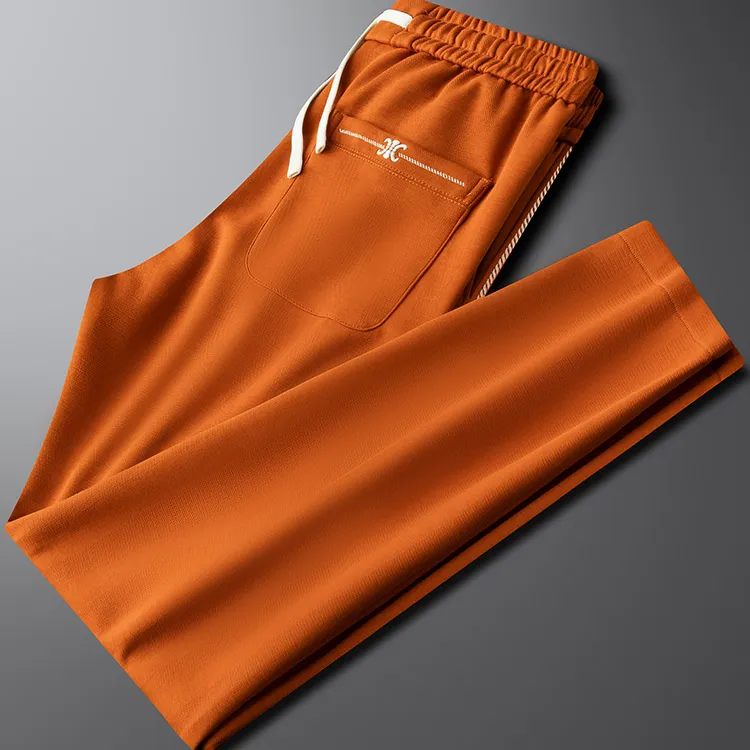 SCHMOWAHRK/施摩瓦戈男士秋冬保暖修身直筒时尚百搭运动休闲卫裤