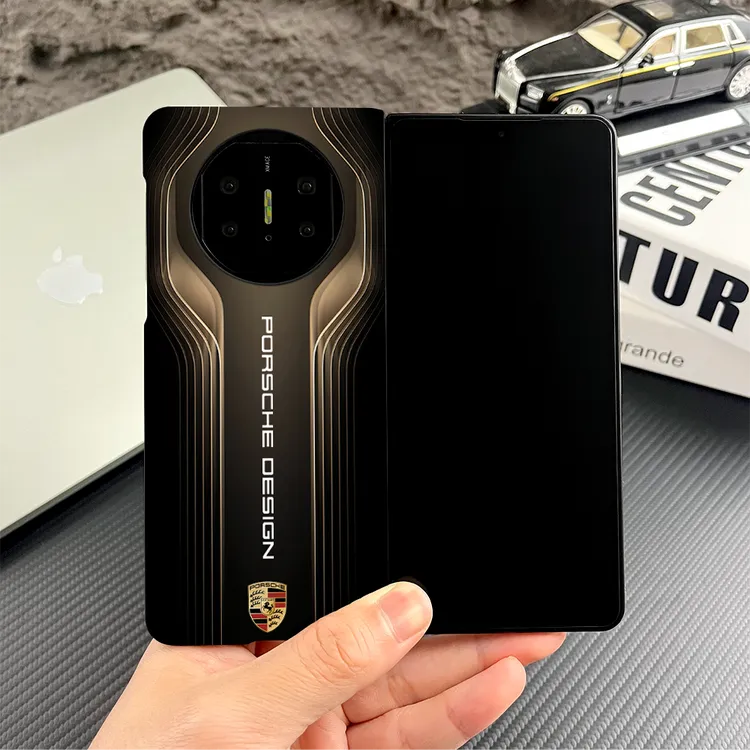 保时捷适用华为matex5/x7典藏版手机壳mateXT超薄定制matex6金色