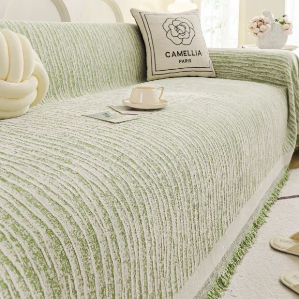 防猫抓沙发盖布四季通用2025新款防滑高级感沙发巾一整张全盖套罩