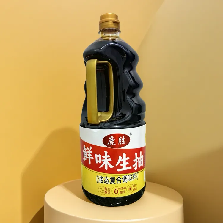 鹿胜实惠生抽家用炒菜凉拌点蘸提鲜增味酿造酱油