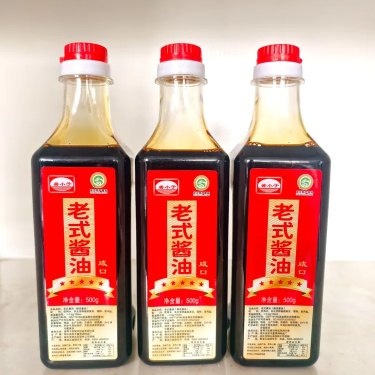双丰酱菜调味品厂 酱小子 老式酱油