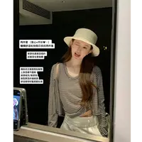 韩系慵懒松驰感薄款防晒罩衫背心两件套C 9437#