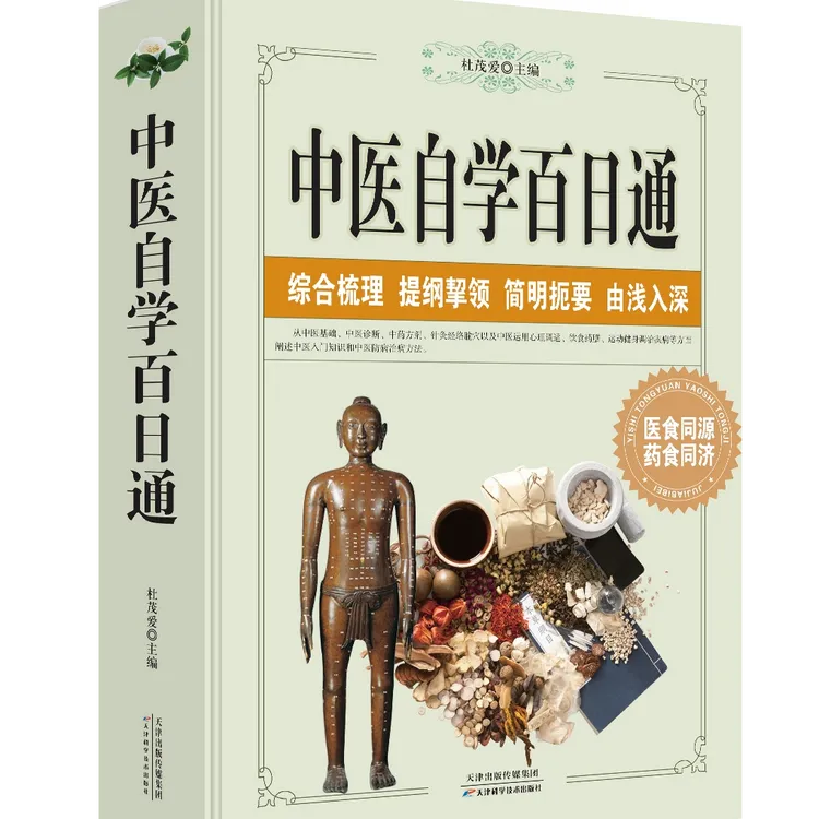 中医自学百日通中医养生诊断理论教程入门中推拿针灸医学书籍